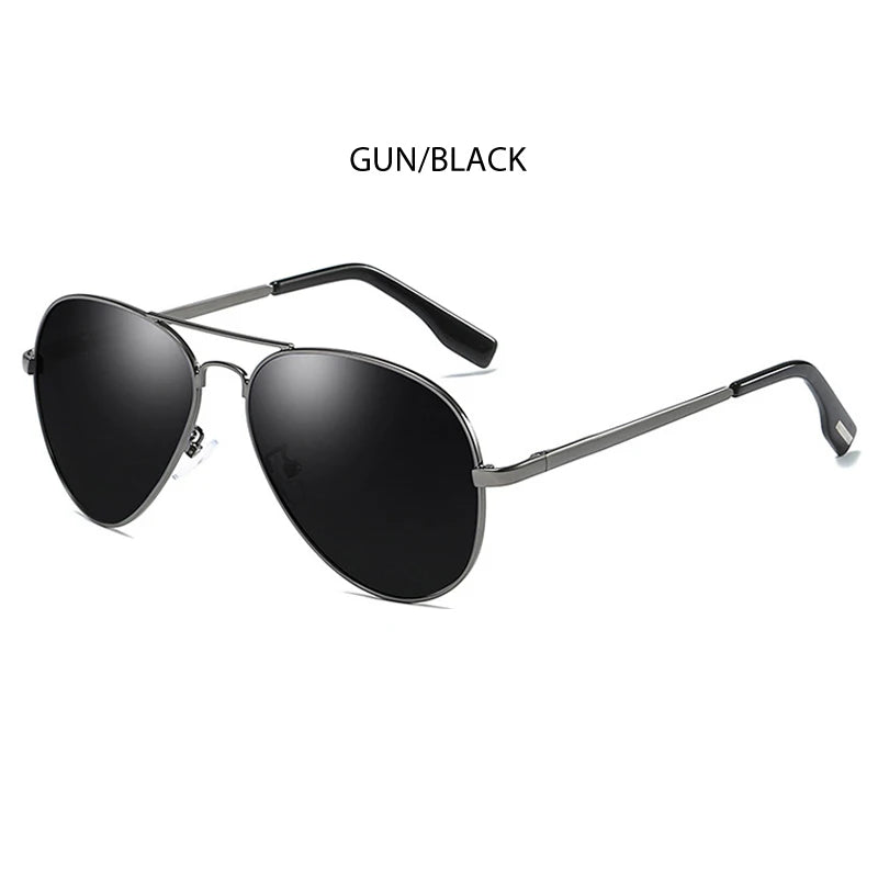 Classic Pilot Polarized Sunglasses for Men