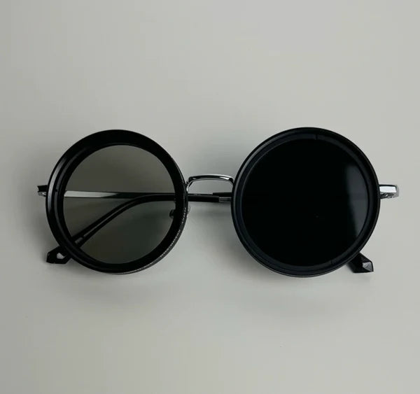 Adjustable Round Polarized Sunglasses