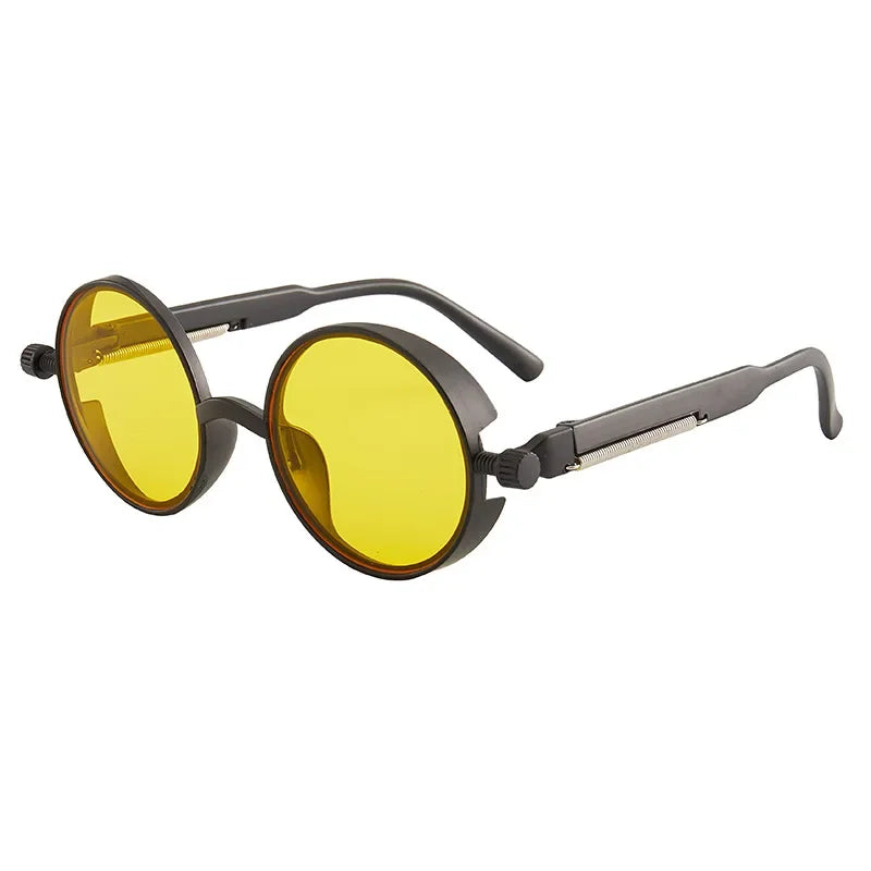 Retro Luxury Designer Round Sunglasses