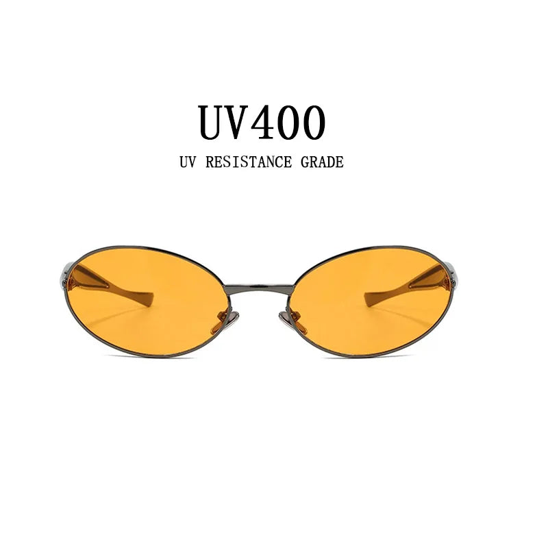 Lunette Oval Luxury Vintage Women's Glasses