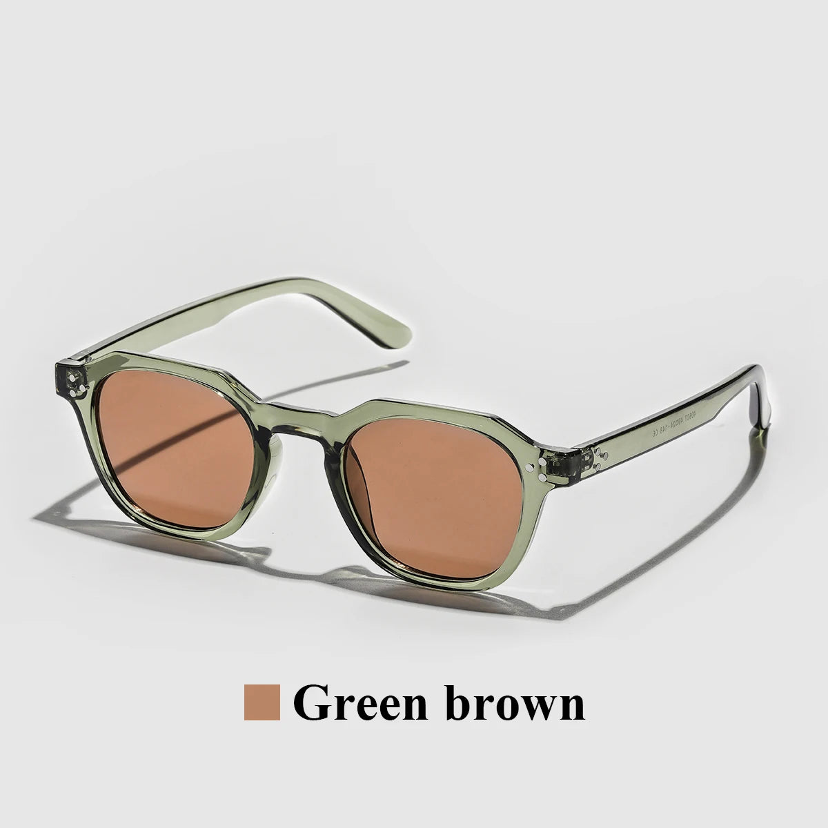Retro Luxury Round Light Sunglasses