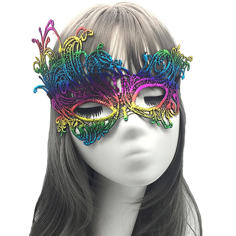 Halloween Masquerade Half Face Luxury Mask