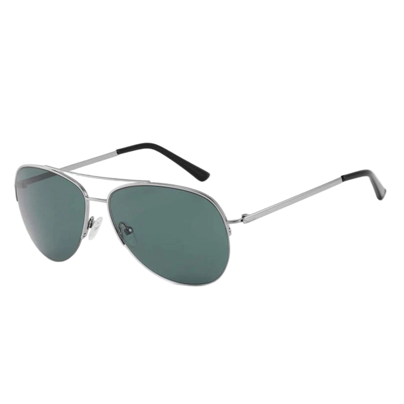 Oversized Aviator Retro Metal Polarized Sunglasses