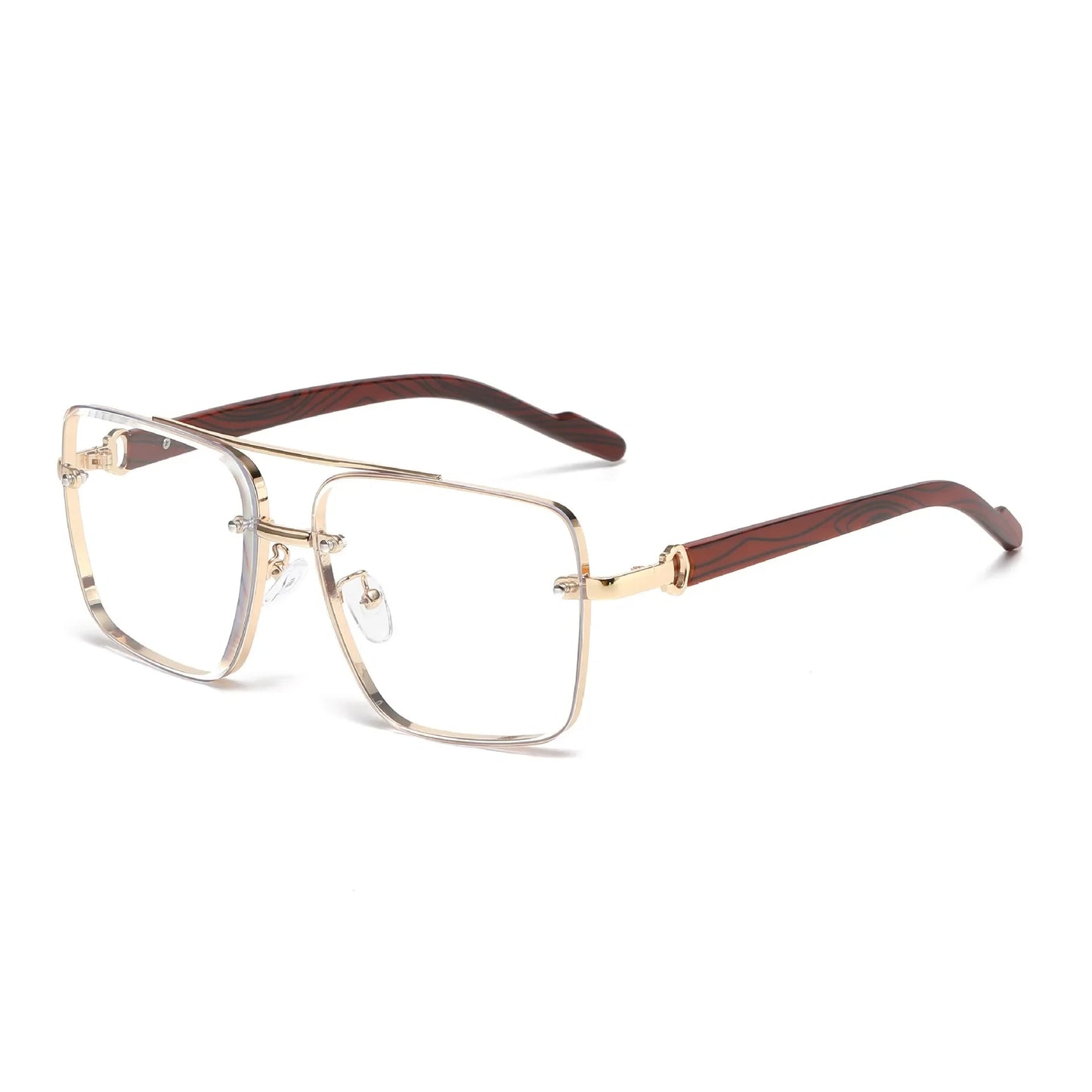 2025 Wooden Square Sunglasses