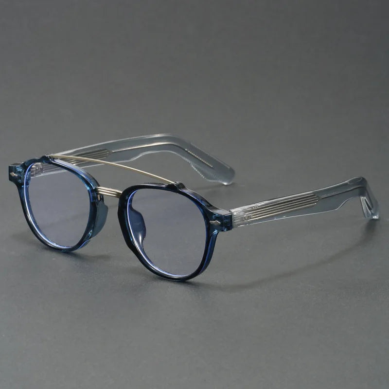 Anti Blue Double Bridge Sunglasses