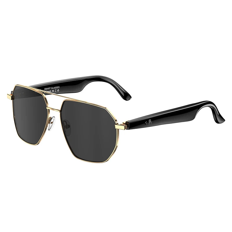 LIGE Smart Bluetooth Glasses AI Voice Assistant,