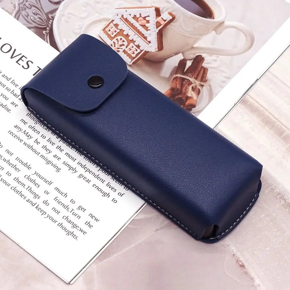 Style Spectacle Leather Glasses Storage Case