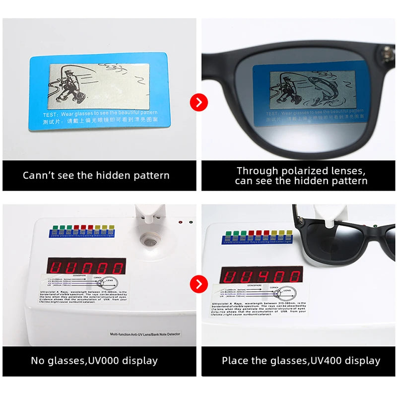 Anti Glare UV Protection Polarized Sunglasses