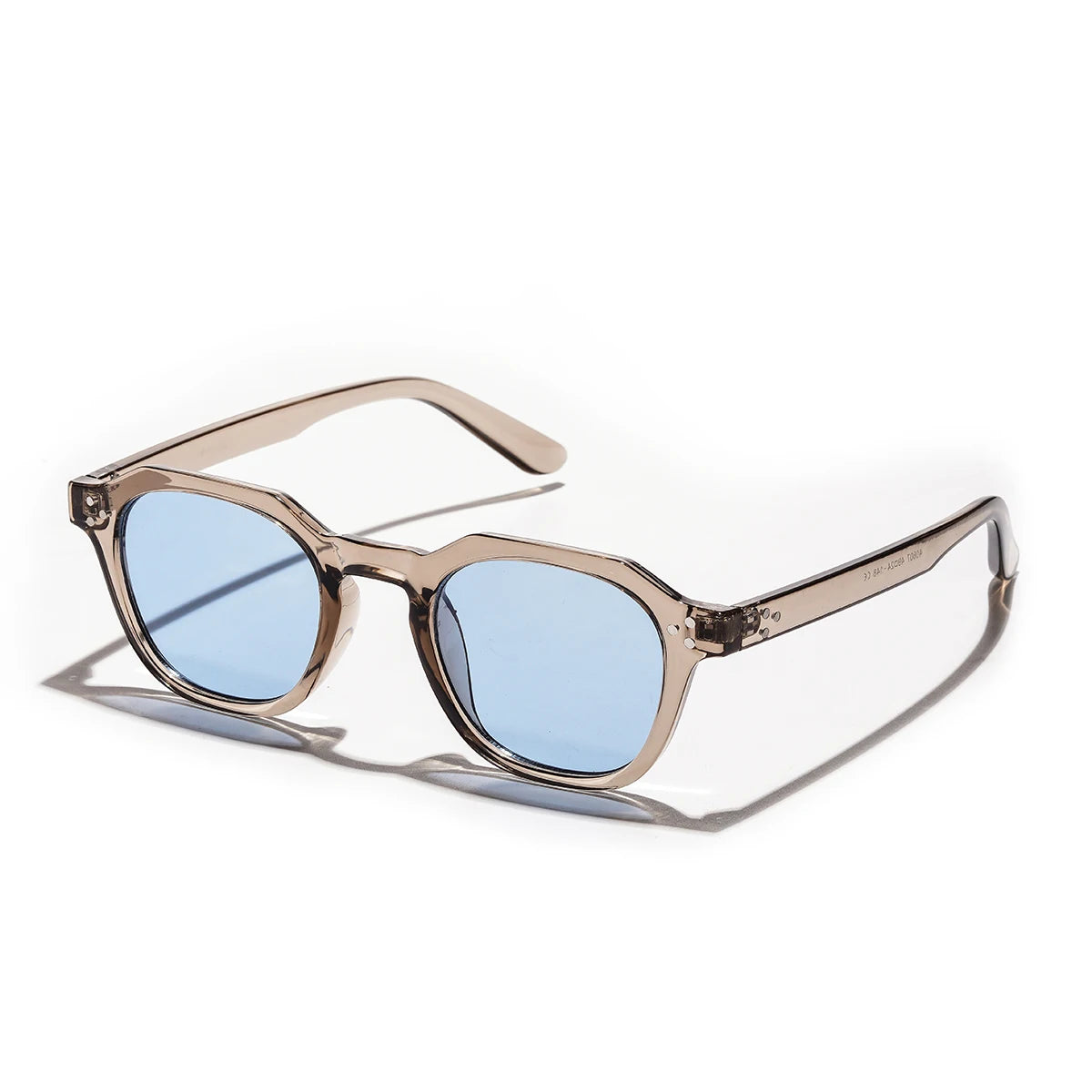 Retro Luxury Round Light Sunglasses