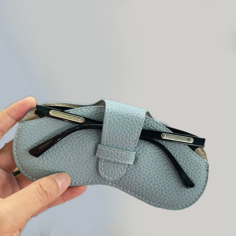 Leather Soft Glasses Case