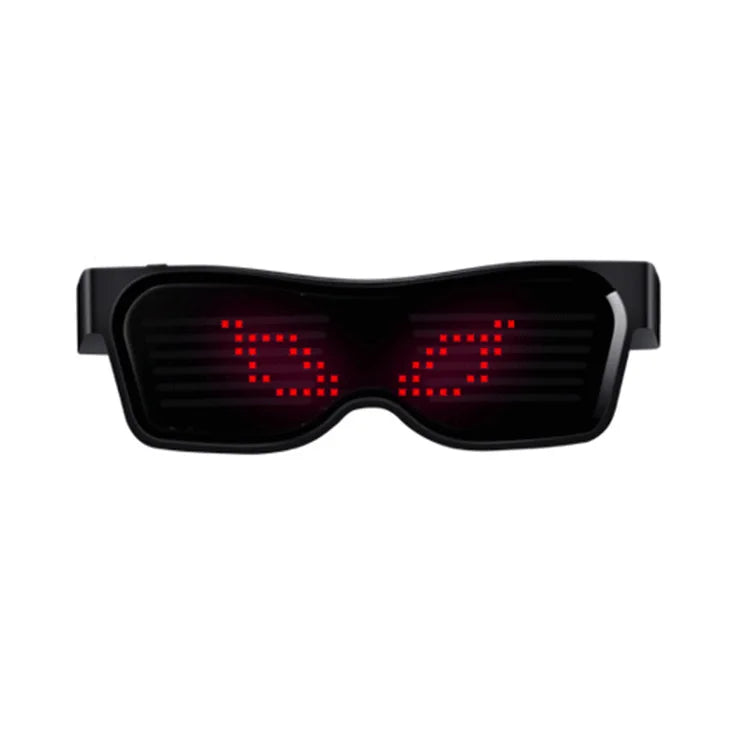 LED Bluetooth USB Rechargeable Glasses