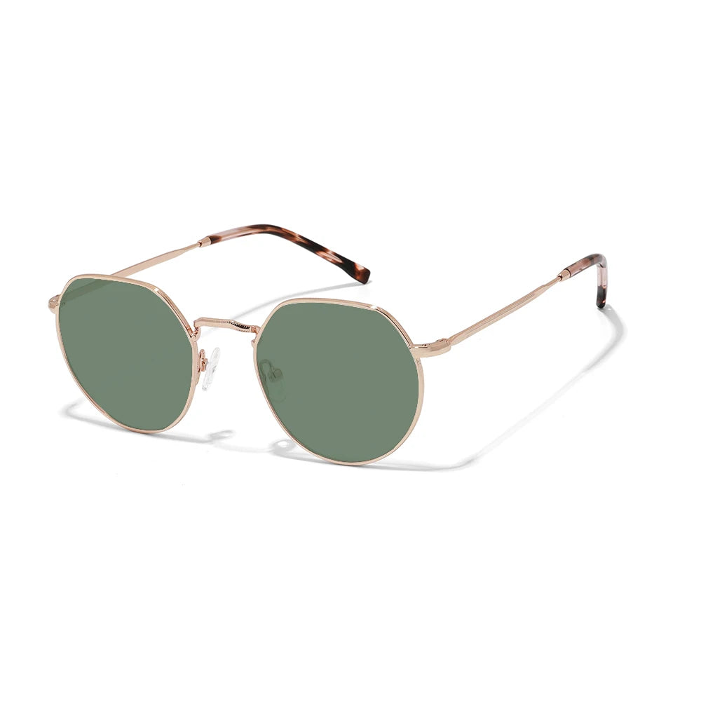 Retro Polarized Metal Sunglasses – UV400