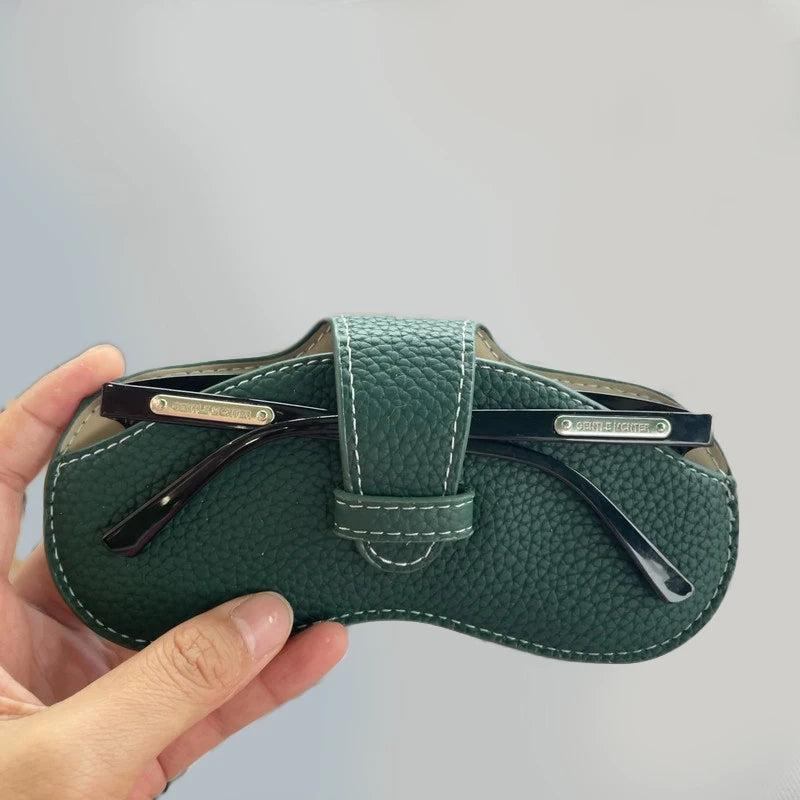 Leather Soft Glasses Case