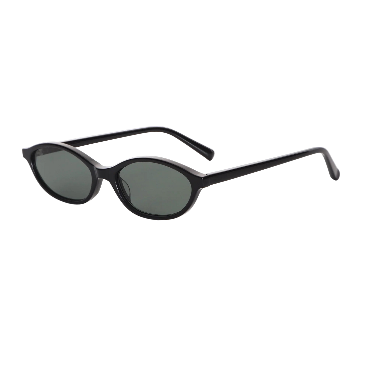 FocusAid Retro Oval Sunglasses – Small Acetate Frame