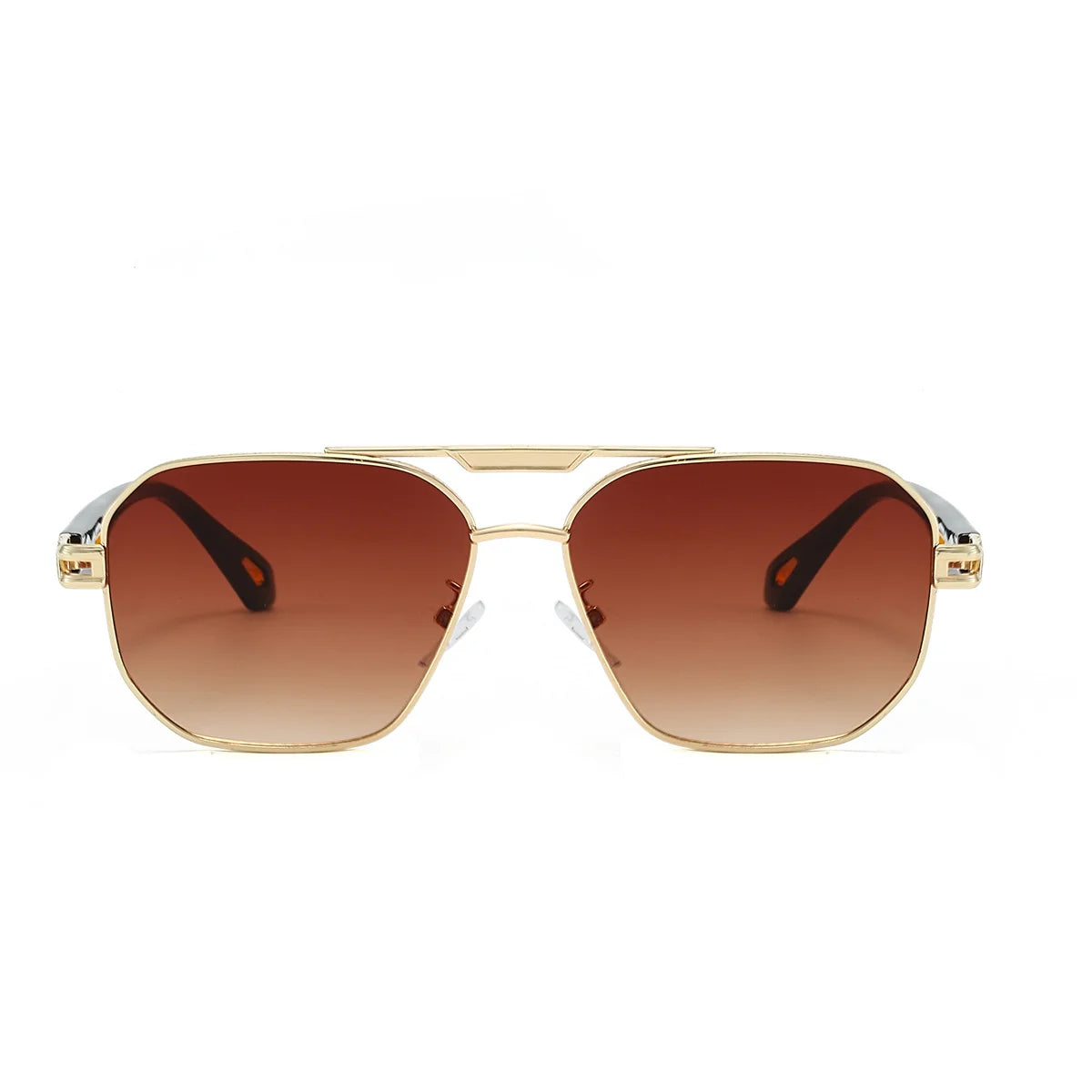 Vintage Classic Double Bridge Gradient Sunglasses