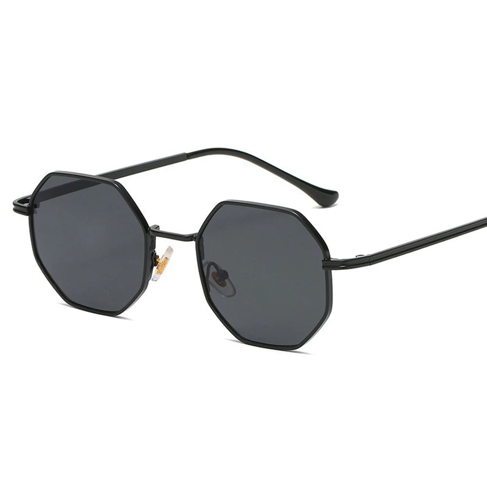 Octagon Ultraviolet Protective Polygonal Sunglasses