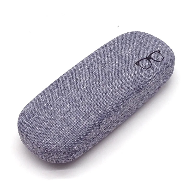Linen Glasses Hard Eyewear Case