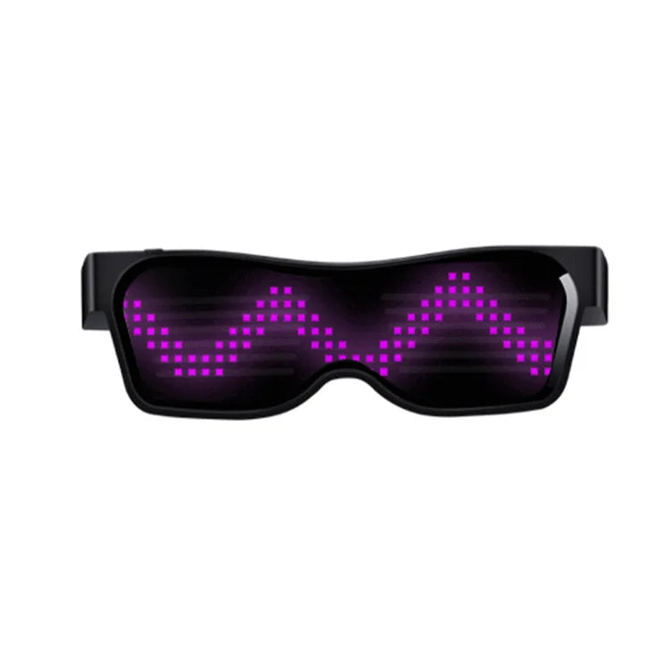 LED Bluetooth USB Rechargeable Glasses