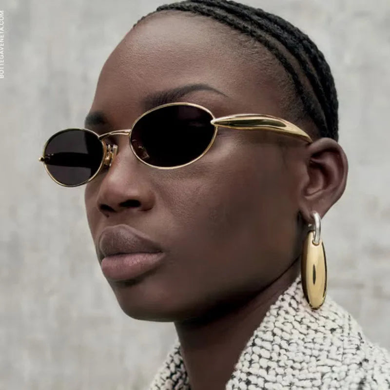 Lunette Oval Luxury Vintage Women's Glasses