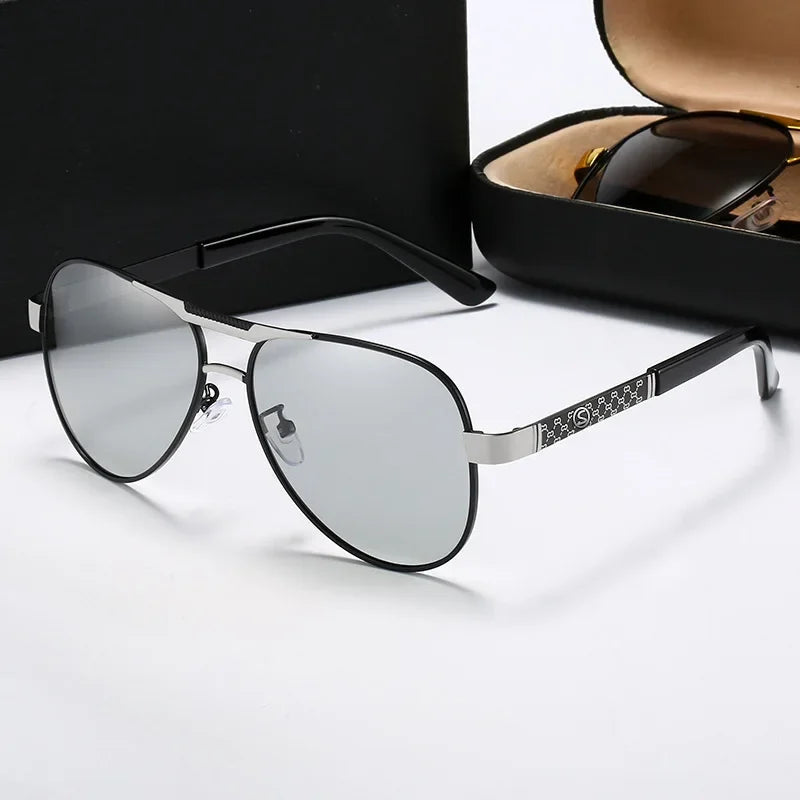 Luxury Vintage Polarized Pilot Sunglasses