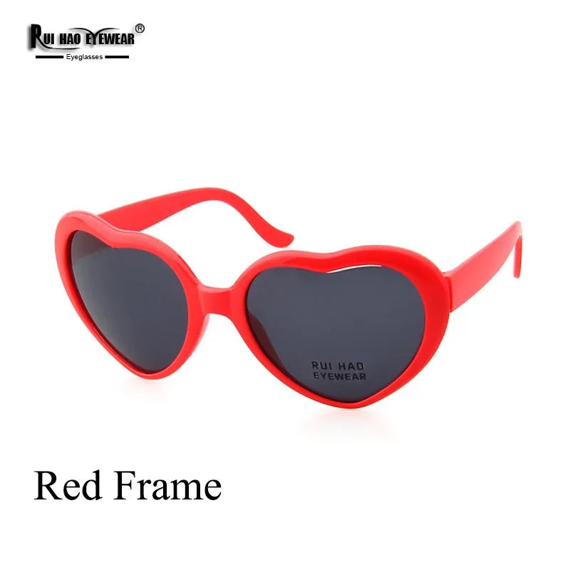 Love Heart Diffraction Glasses