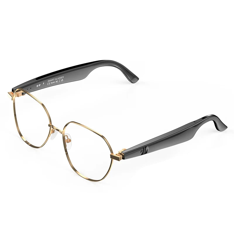 LIGE Smart Bluetooth Glasses AI Voice Assistant,