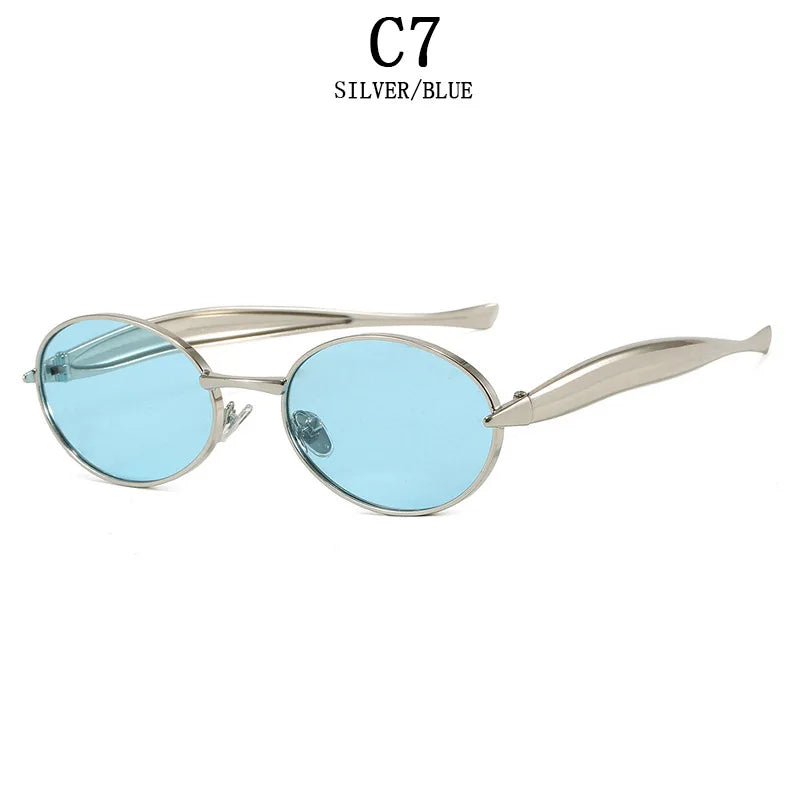 Lunette Oval Luxury Vintage Women's Glasses