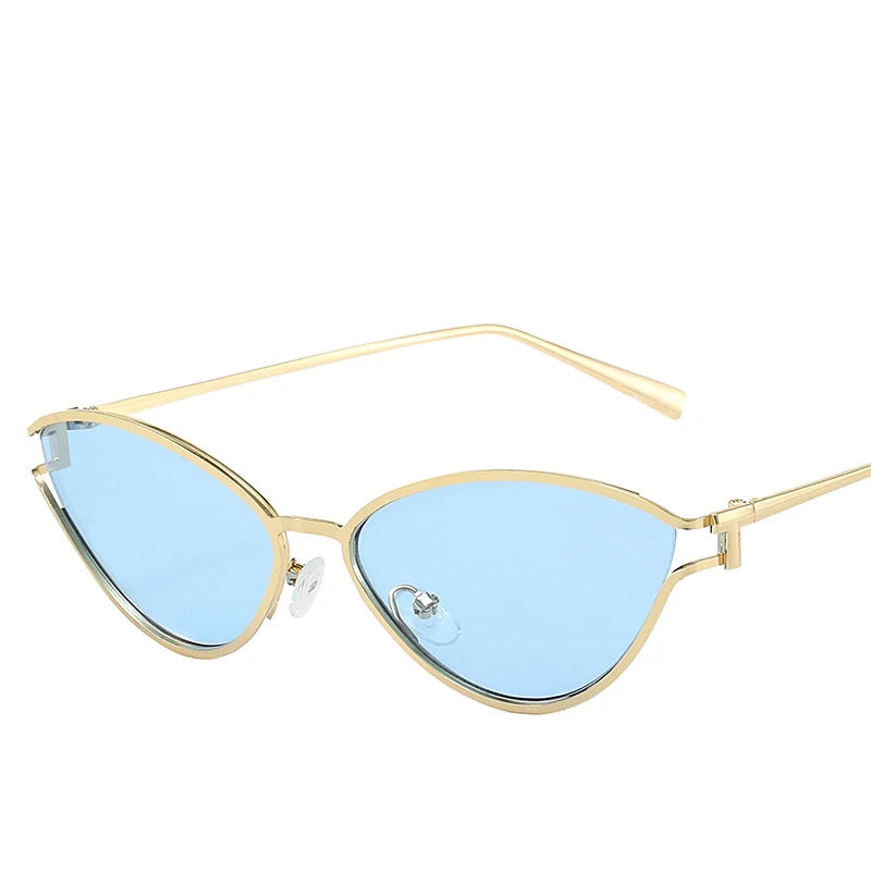Luxury Small Cat Eye Sunglasses