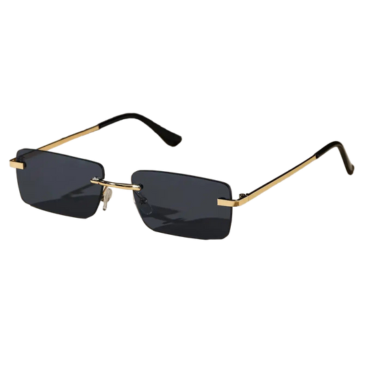 Rimless Square Sunglasses – Trendy Plastic