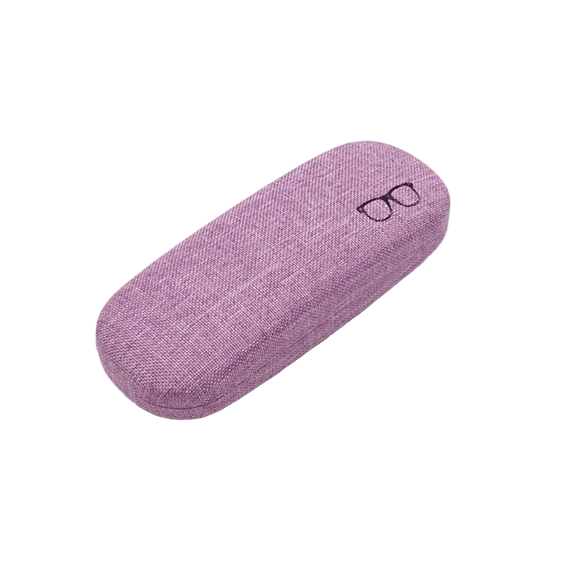 Linen Glasses Hard Eyewear Case