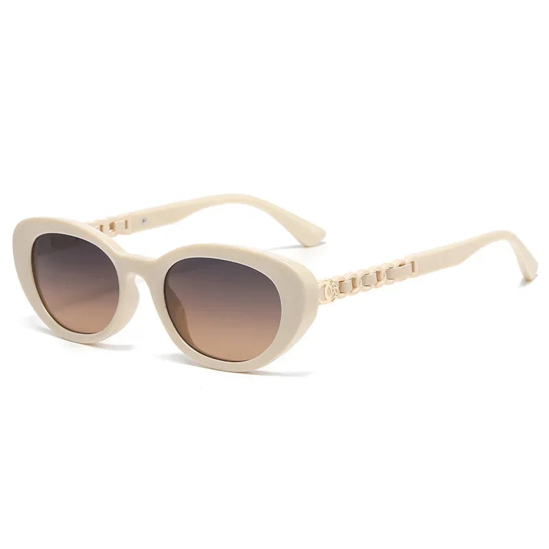Retro Oval Sunglasses for – Small Frame