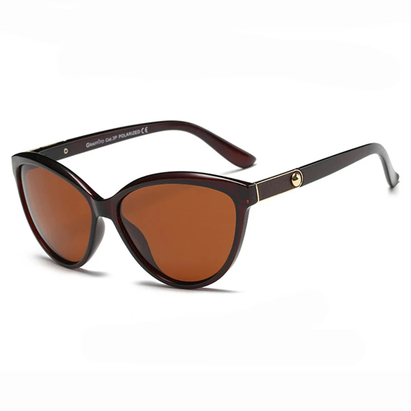 Opulent Polarized Cat Eye Sunglasses