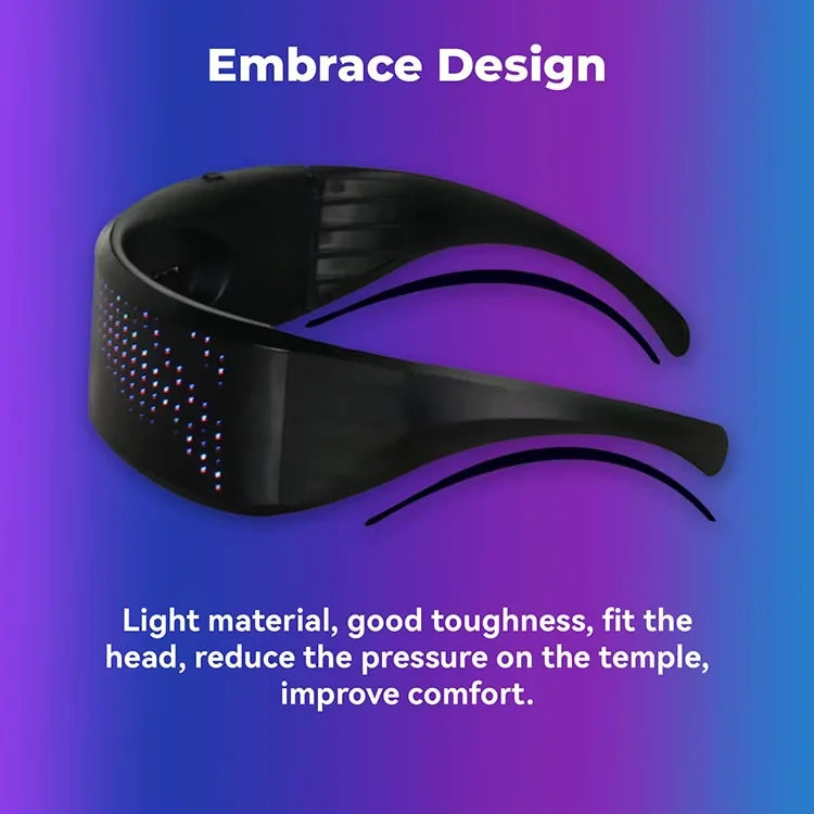 Shining Light up Bluetooth LED Glasses