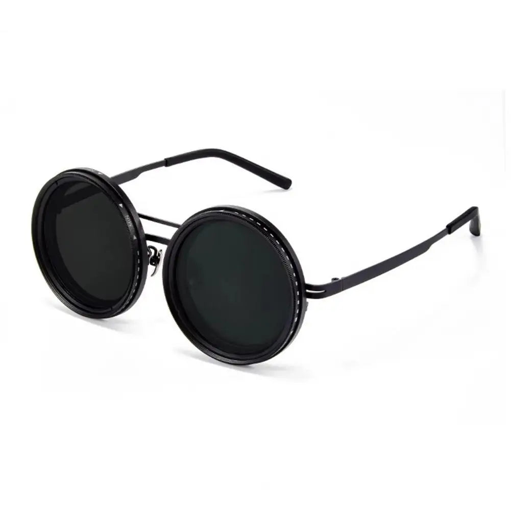 Adjustable Round Polarized Sunglasses
