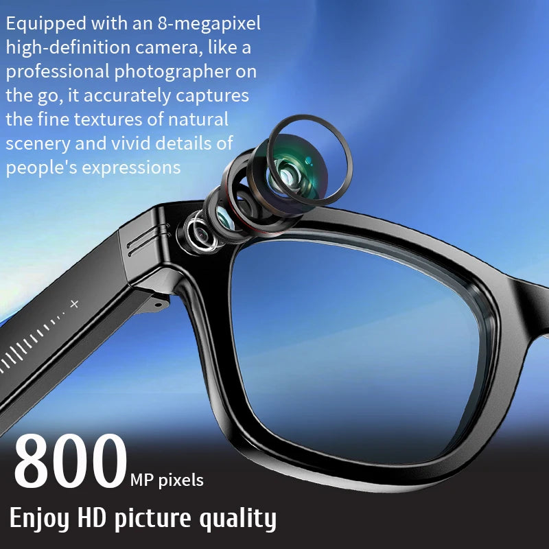 AI-Powered Smart Camera Glasses