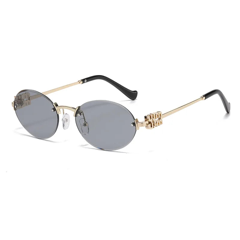 Rimless Sunglasses for Men & Women – Cut Edge Design