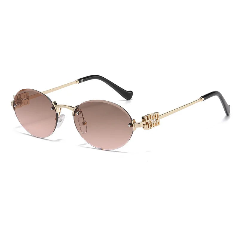Rimless Sunglasses for Men & Women – Cut Edge Design