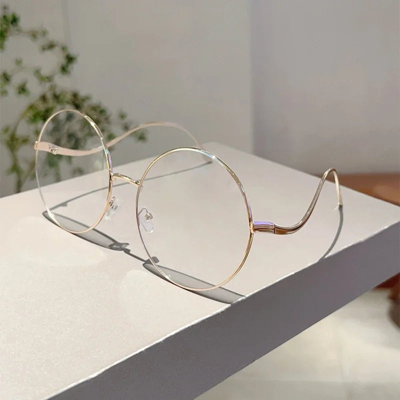 Vintage Oversized Round Sunglasses