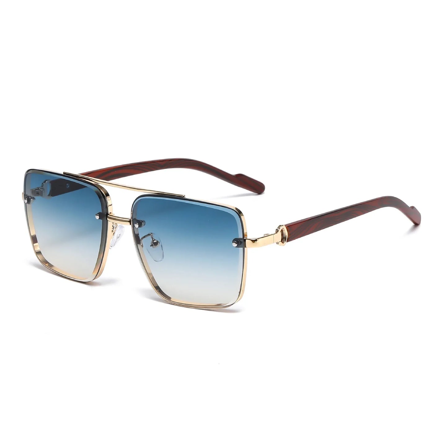 2025 Wooden Square Sunglasses