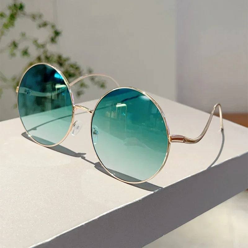 Vintage Oversized Round Sunglasses