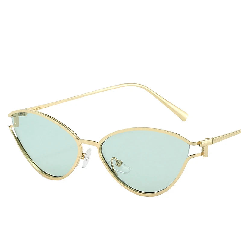 Luxury Small Cat Eye Sunglasses