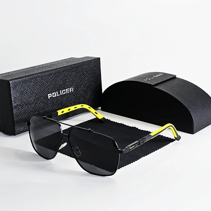 Luxury Polarized Pilot Sunglasses Classic Eyewear 6321