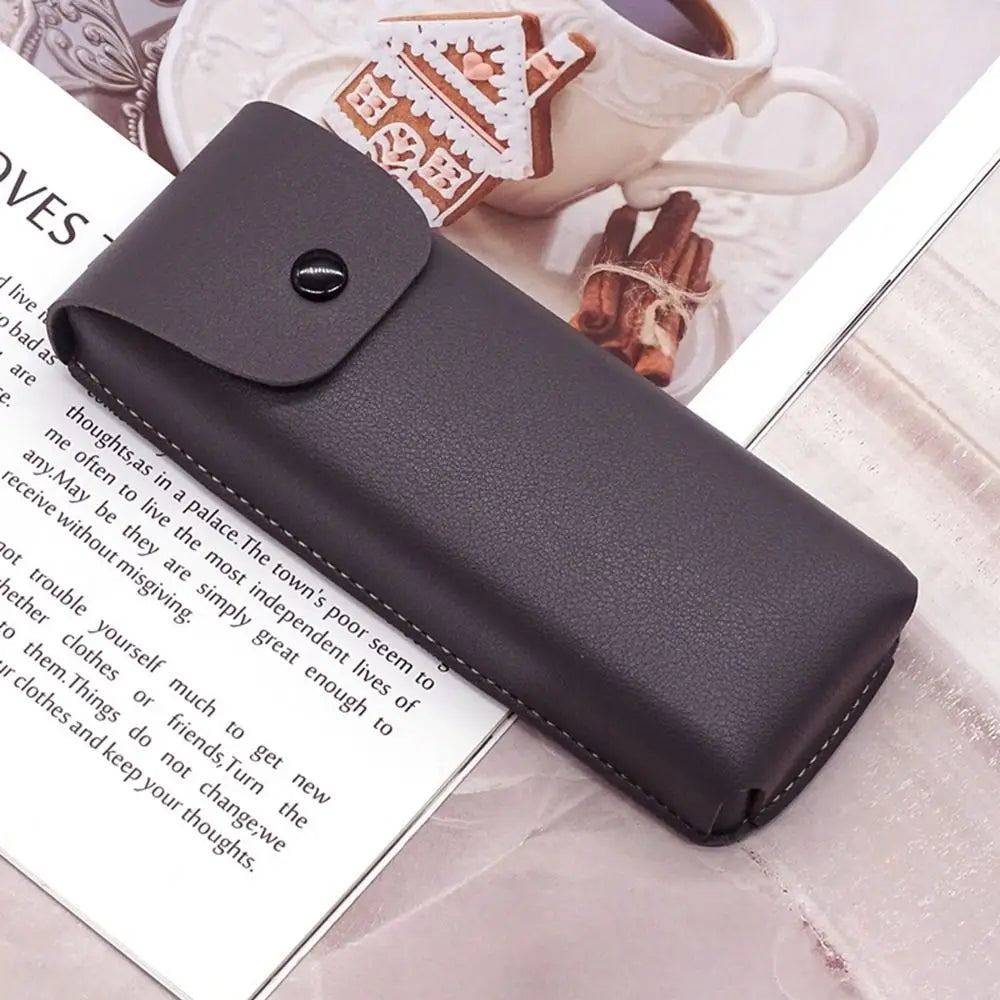 Style Spectacle Leather Glasses Storage Case