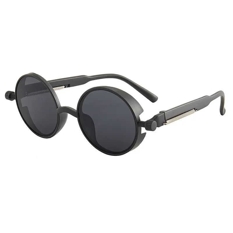 Retro Luxury Designer Round Sunglasses