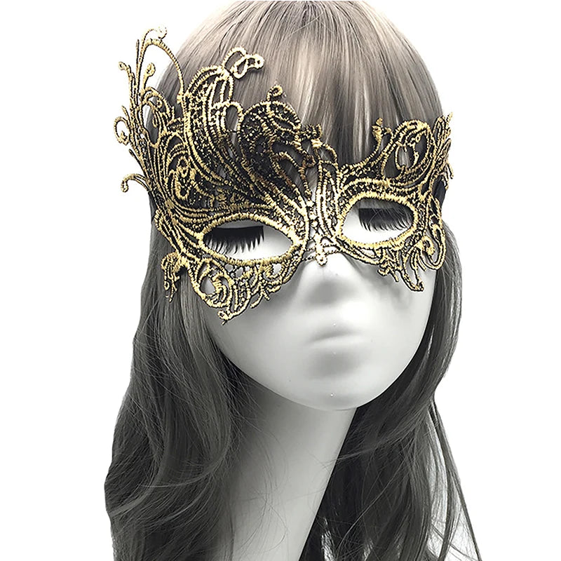 Halloween Masquerade Half Face Luxury Mask