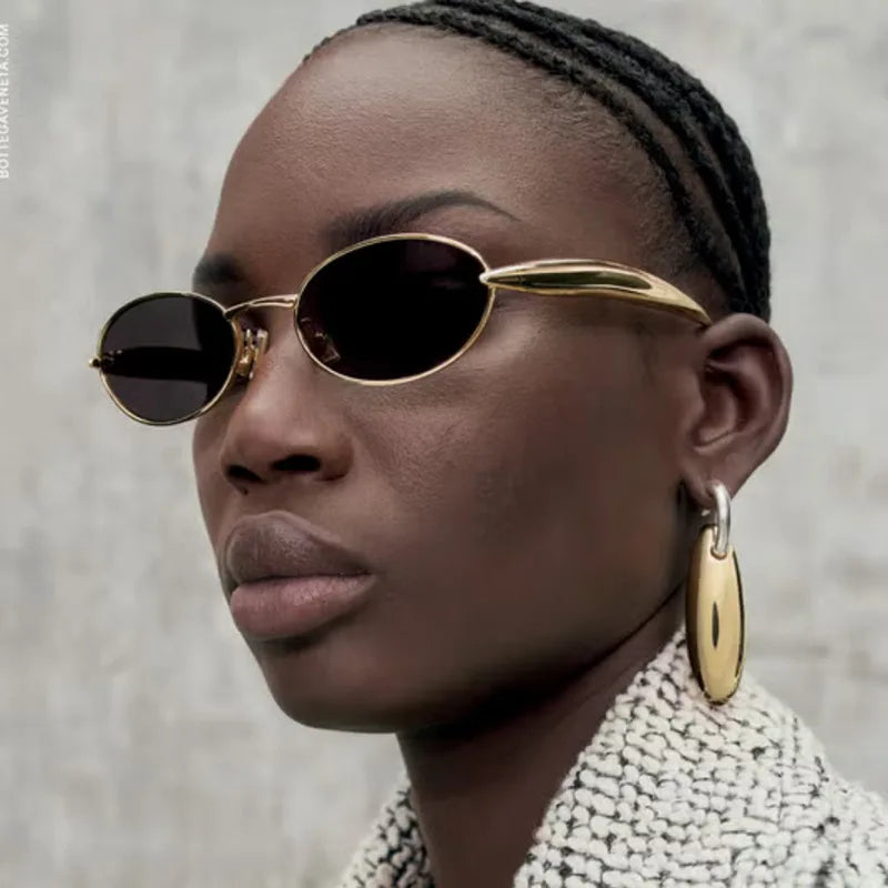 Lunette Oval Luxury Vintage Women's Glasses