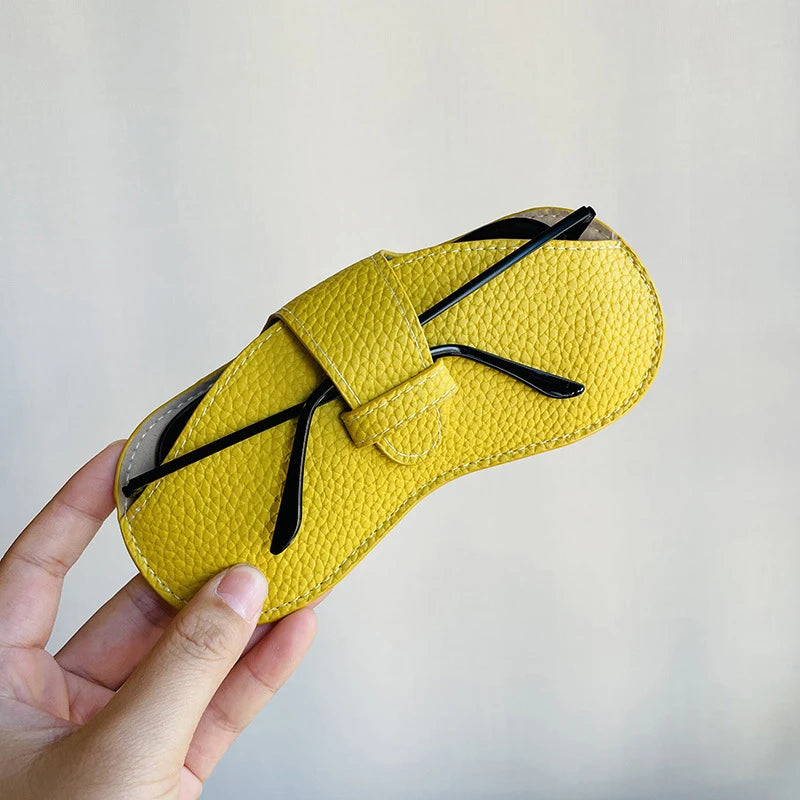 Leather Soft Glasses Case