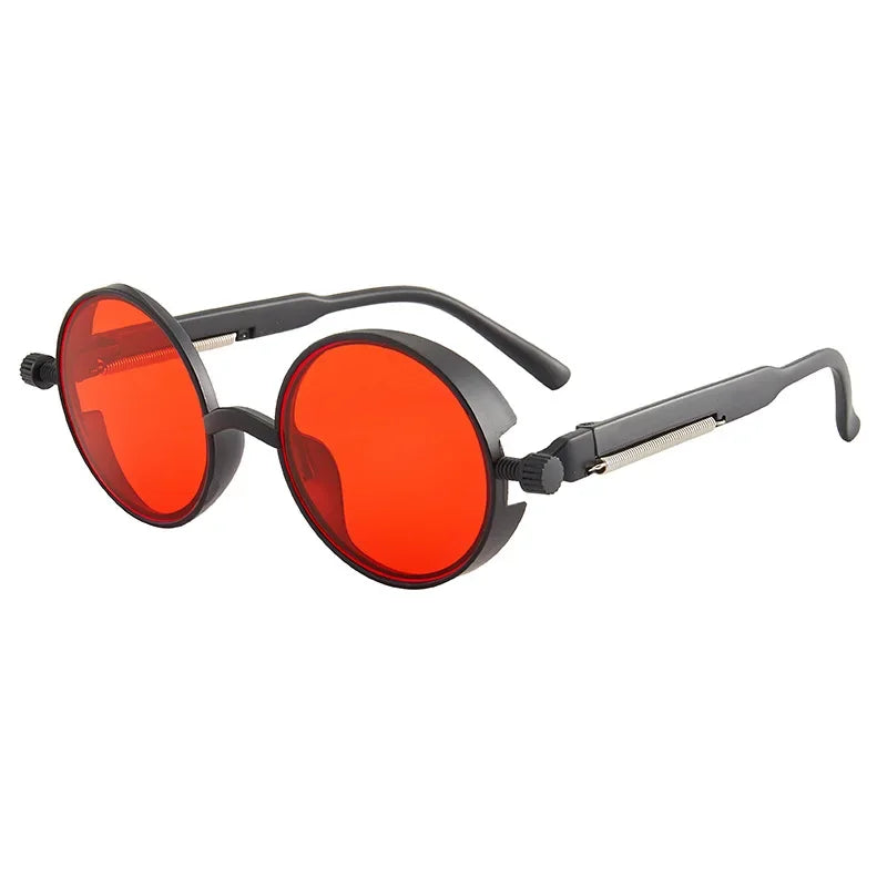 Retro Luxury Designer Round Sunglasses