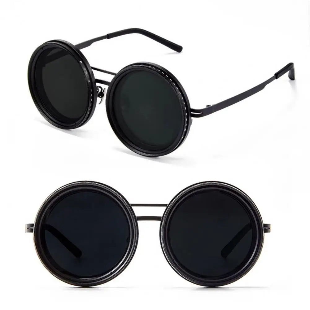 Adjustable Round Polarized Sunglasses