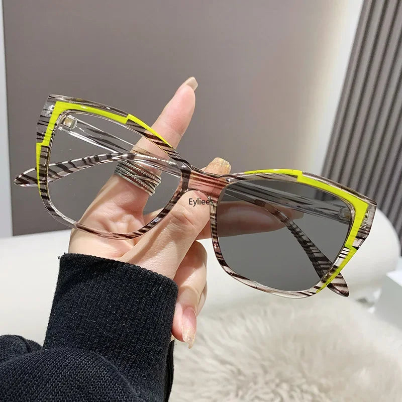 Smart Color Changing  Cat Eye Glasses